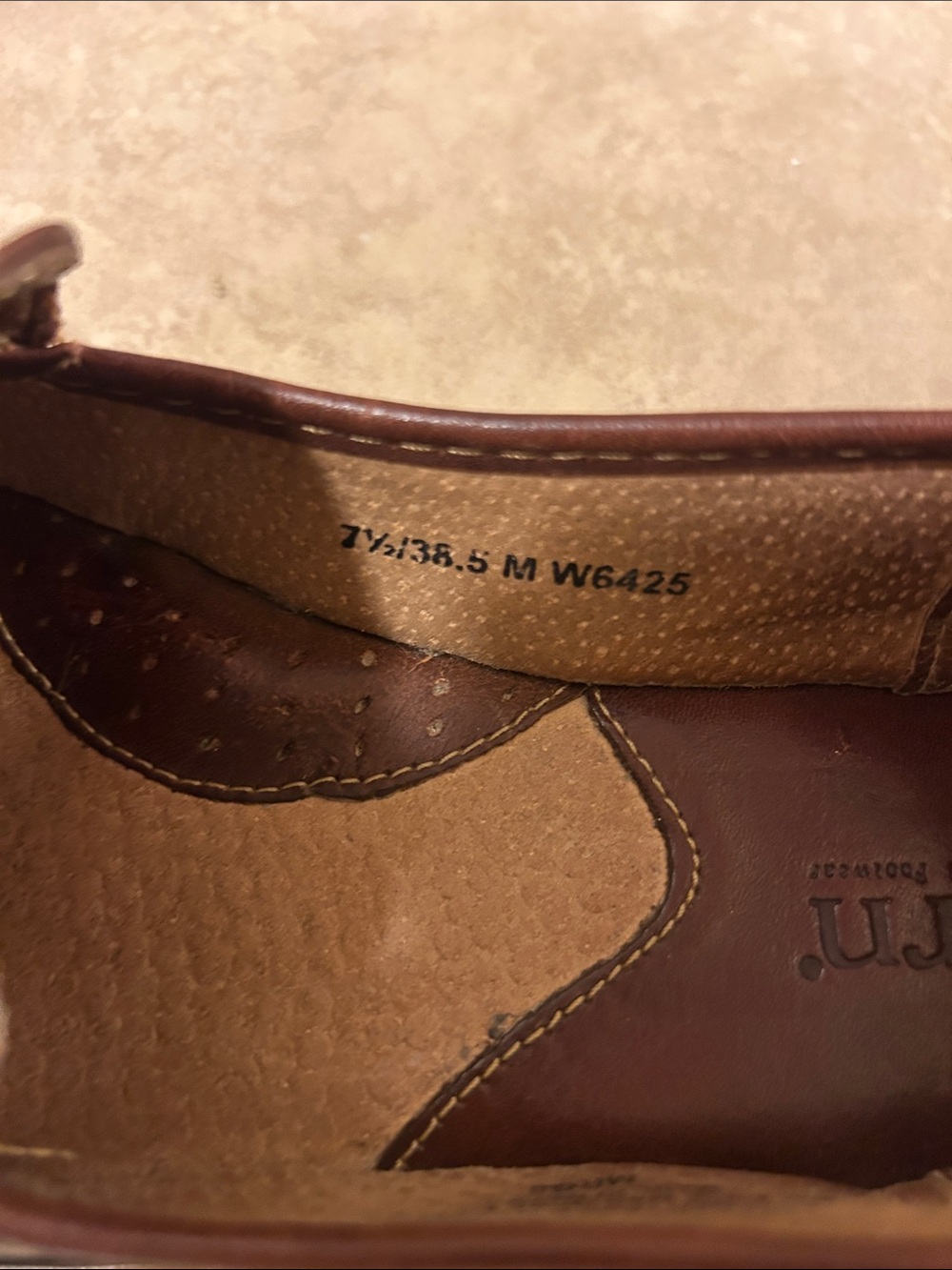 Born Brown Leather 7.5 Tassel Slip-On Loafers for - Picture 3 of 7